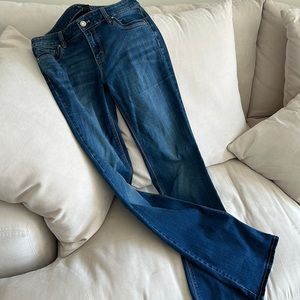 White House, Black market bootleg, 6R, denim jeans, smoke free home